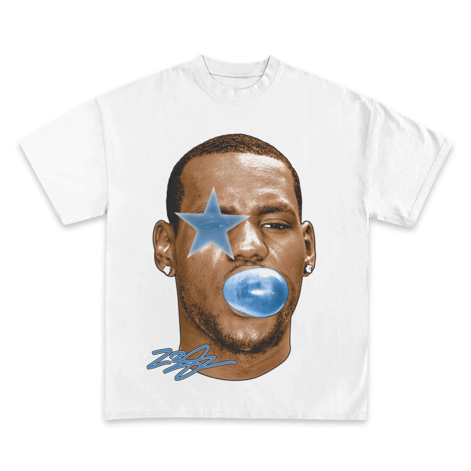 Streetwear Brand Clothing - Camiseta Lebron James Basketball Star para