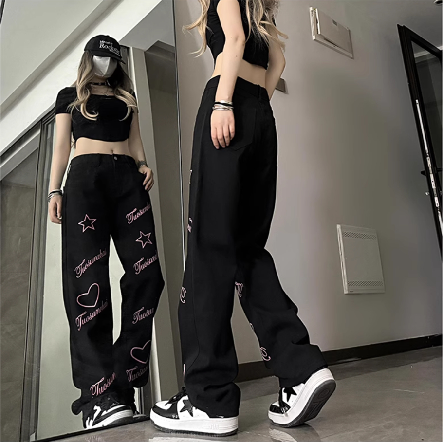 Nueva primavera otoño talla gr - Streetwear Brand Denim reseña y precio