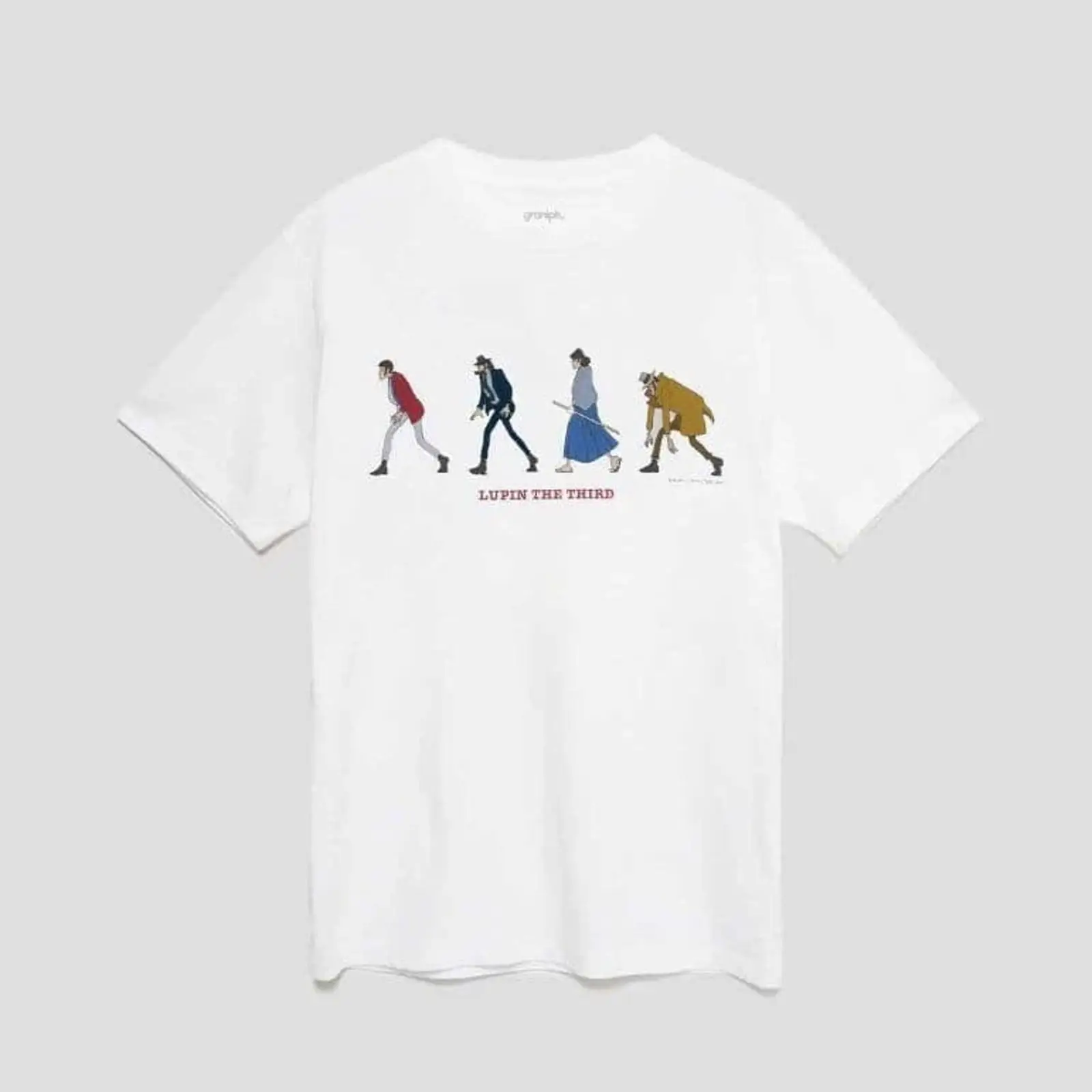Camiseta Graniph Lupin III Tal - Streetwear Brand Vintage reseña y precio