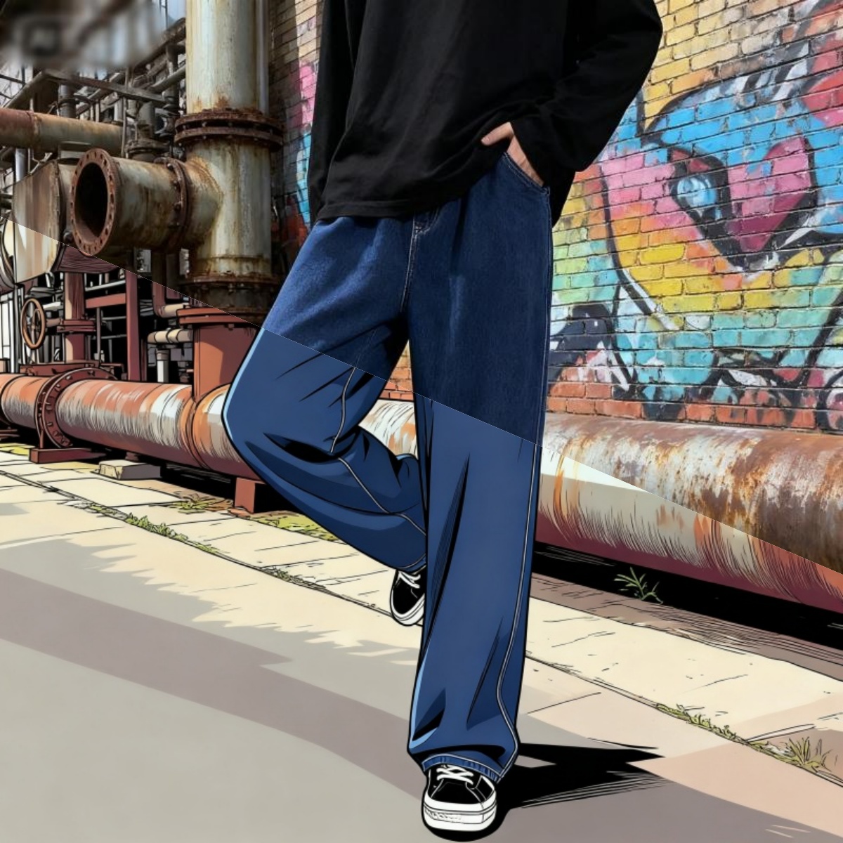 Ropa de calle de estilo corean - Streetwear Brand Denim reseña y precio