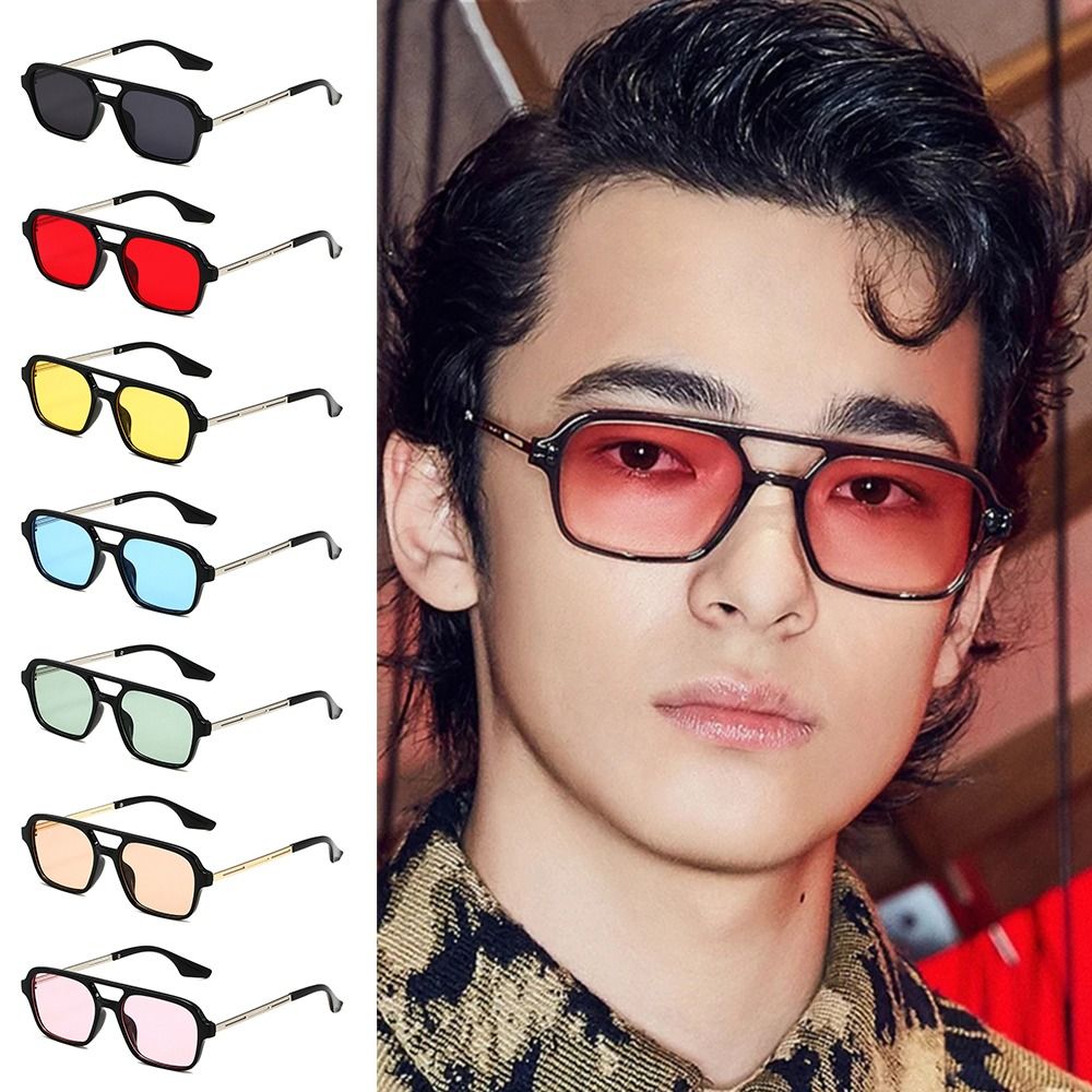 Gafas de Sol Cuadradas de Marc - Streetwear Brand Vintage reseña y precio