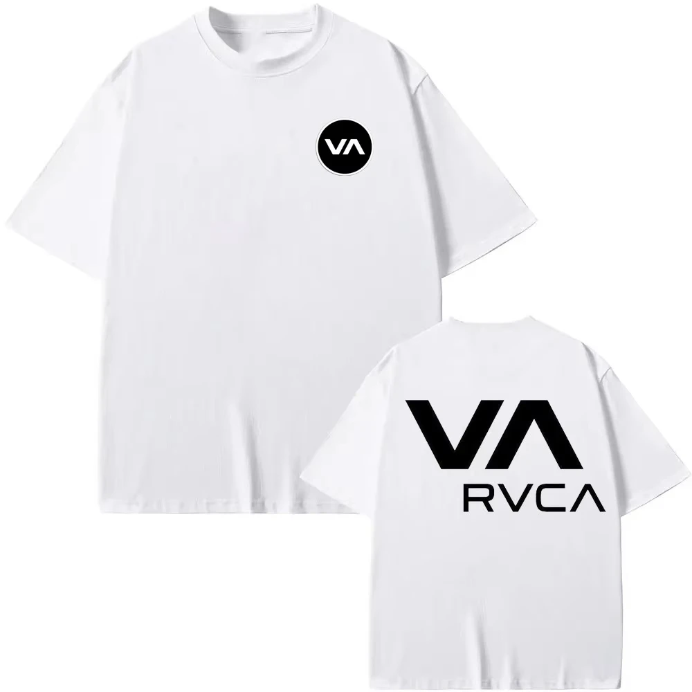 Camiseta RVCA negra de verano, - Streetwear Brand Clothing reseña y precio